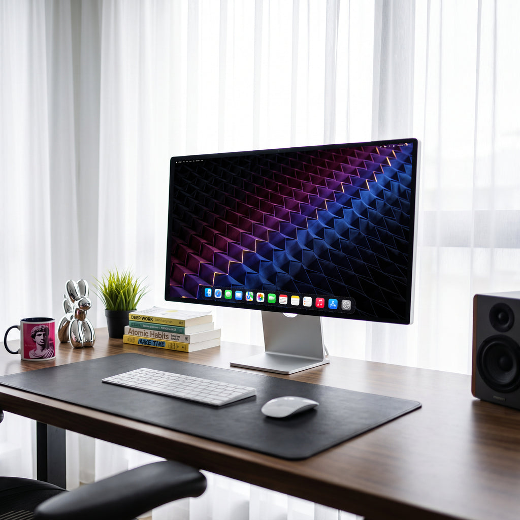 Notturno — Apple Studio Display, scena scrivania