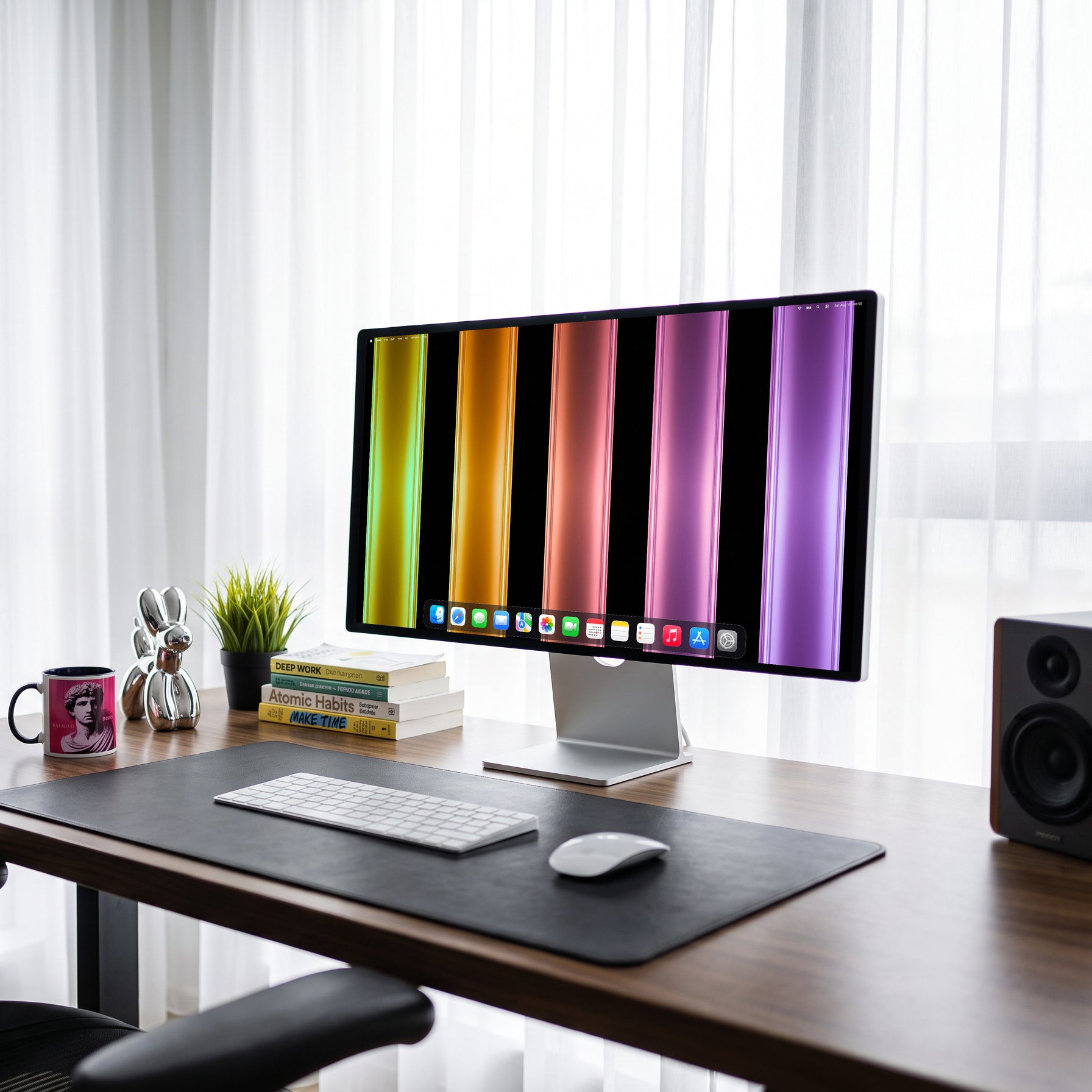 Colonna — Apple Studio Display, scena scrivania