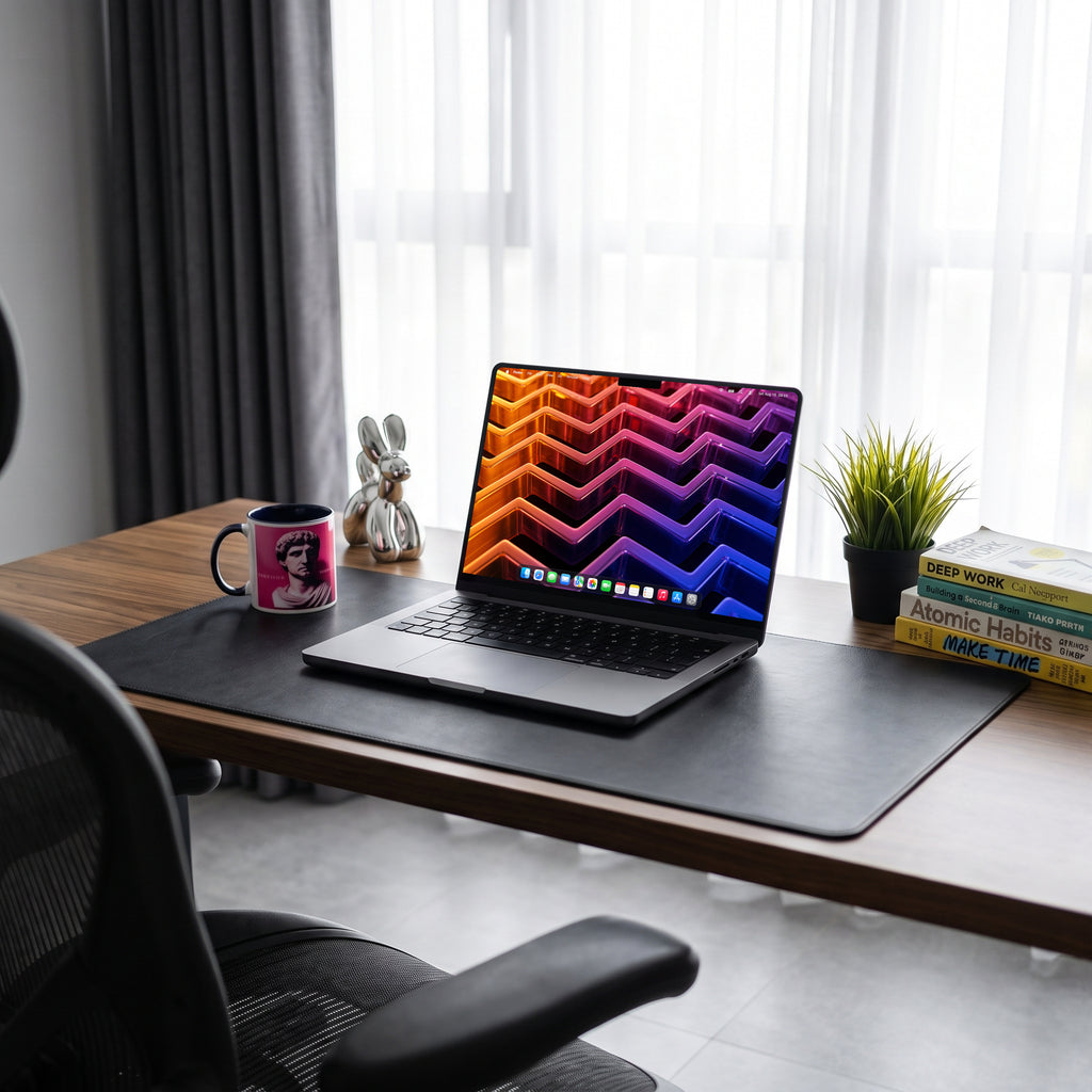 Nastro — MacBook, scena scrivania