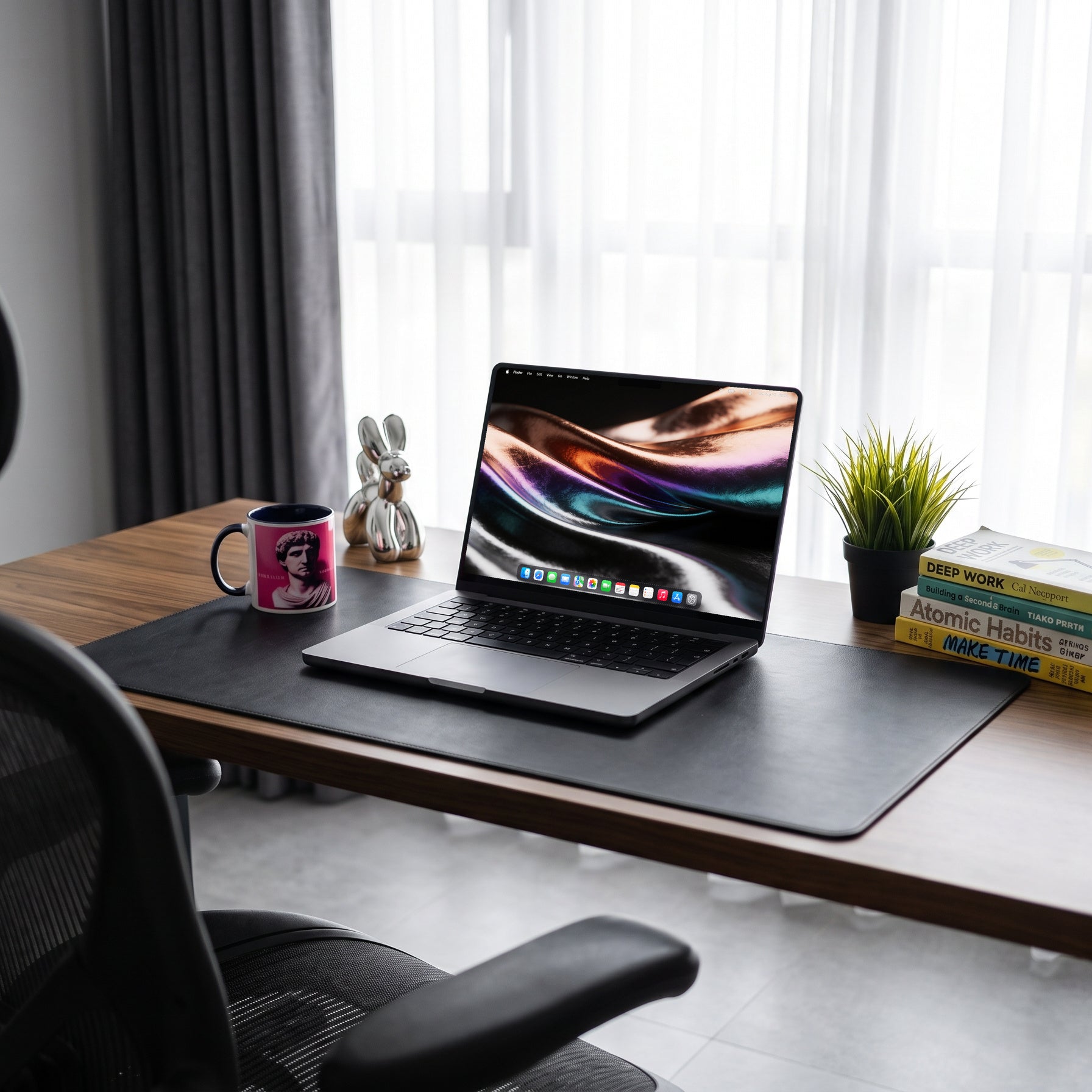 Iride — MacBook, scena scrivania