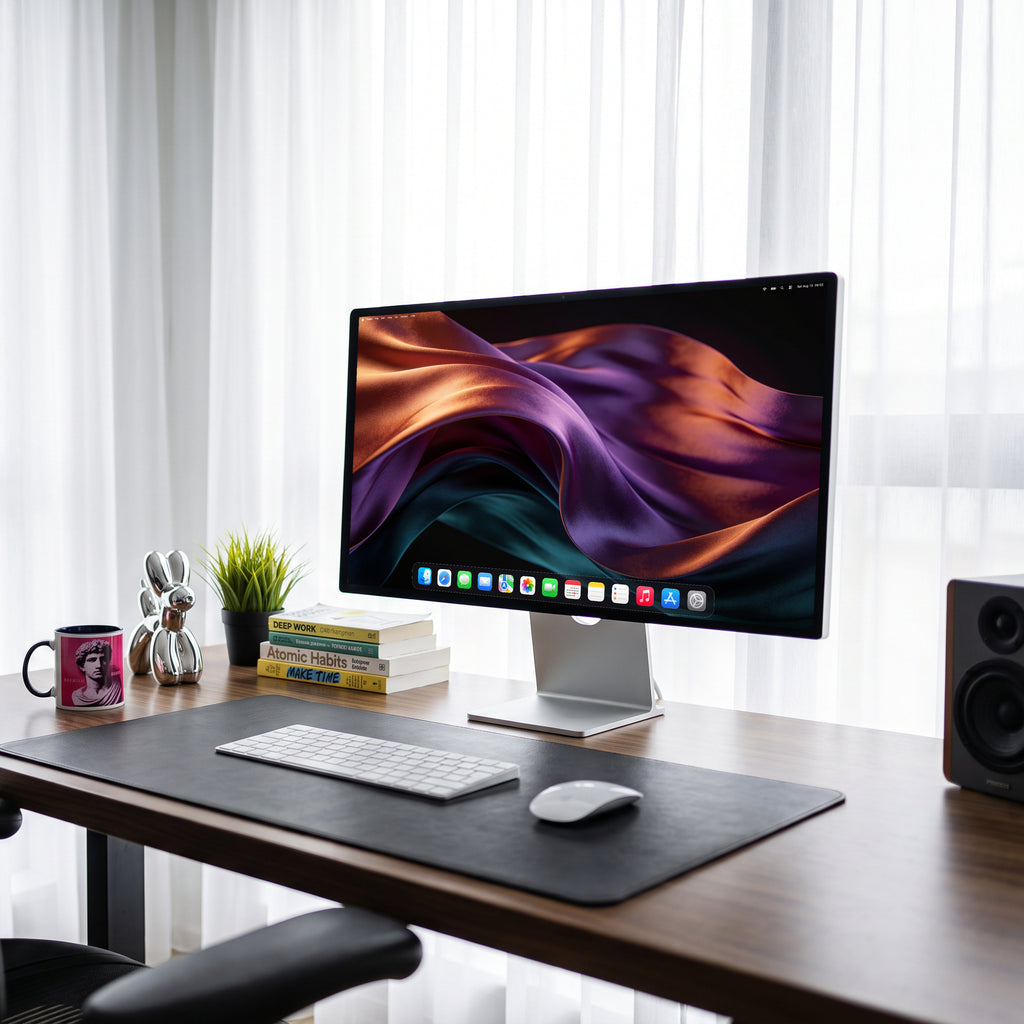 Seta — Apple Studio Display, scena scrivania