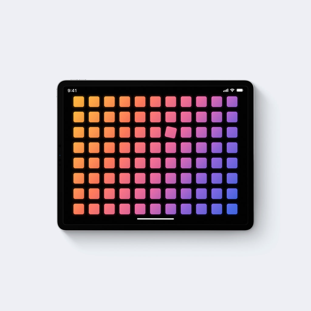 Modulo — mockup iPad Pro