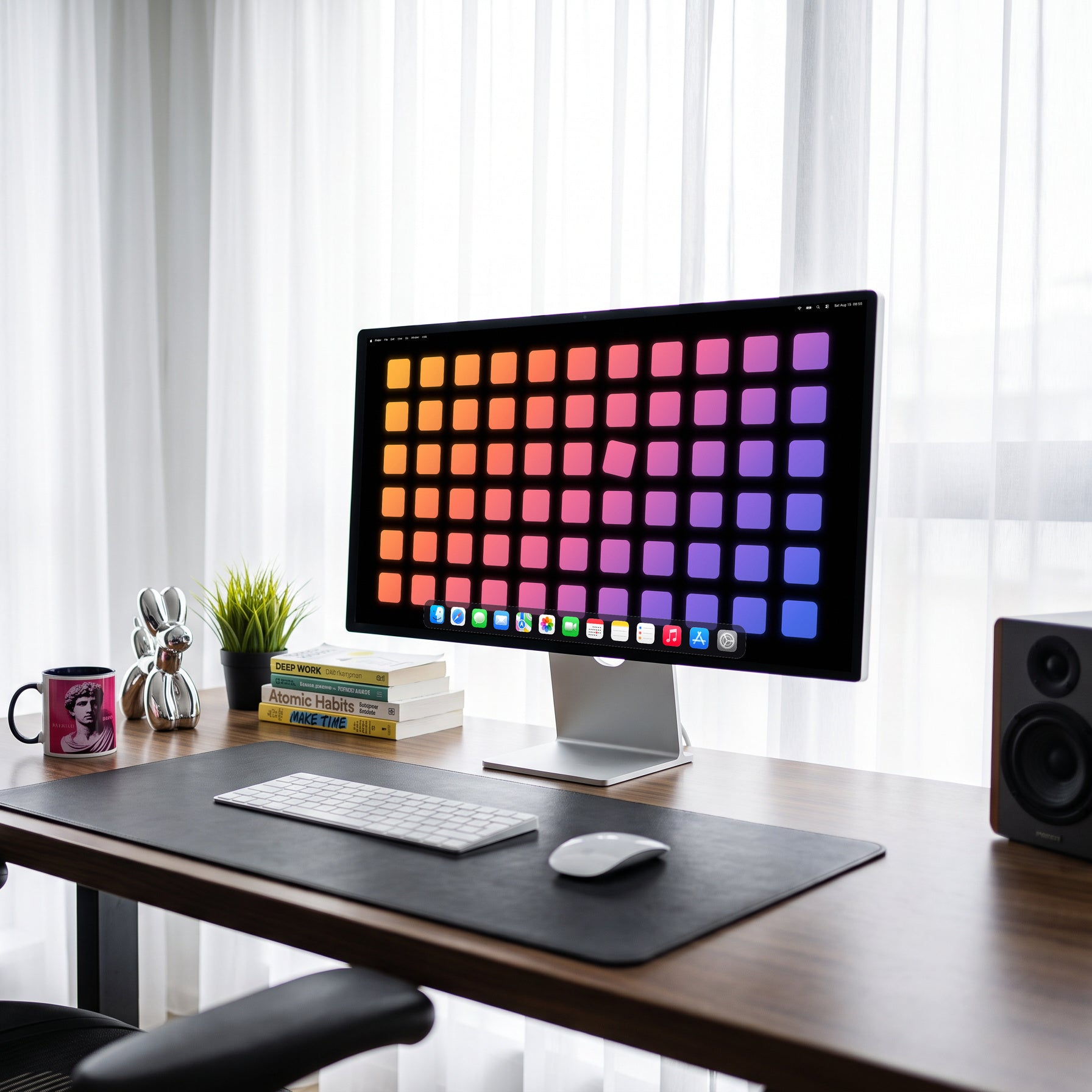 Modulo — Apple Studio Display, scena scrivania