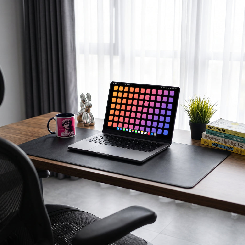 Modulo — MacBook, scena scrivania