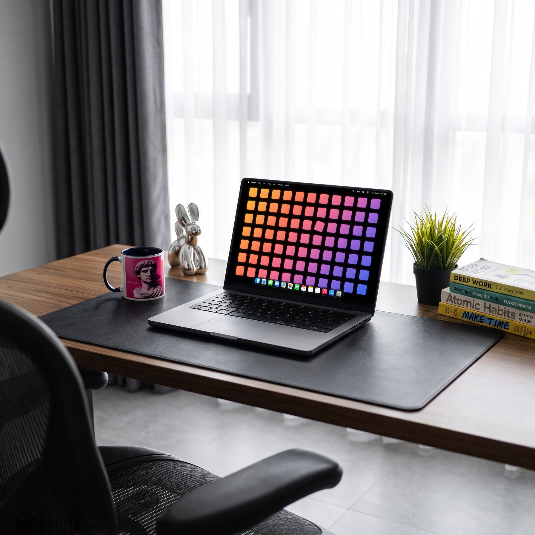 Modulo — MacBook, scena scrivania