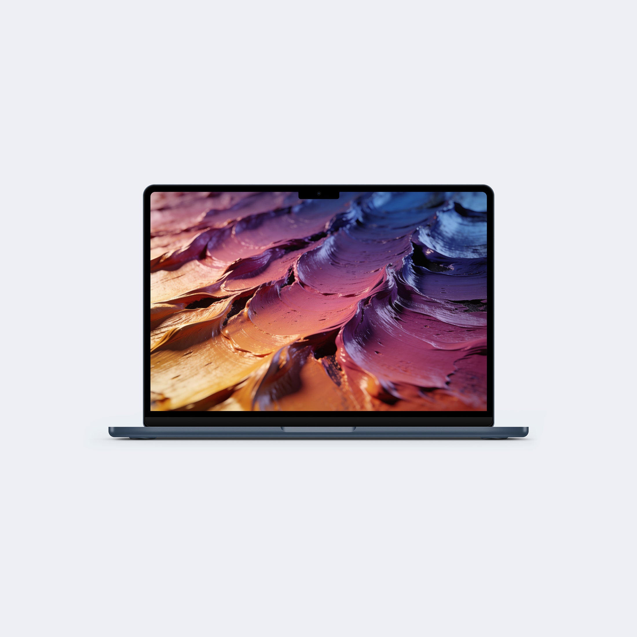 Materia — mockup MacBook Air