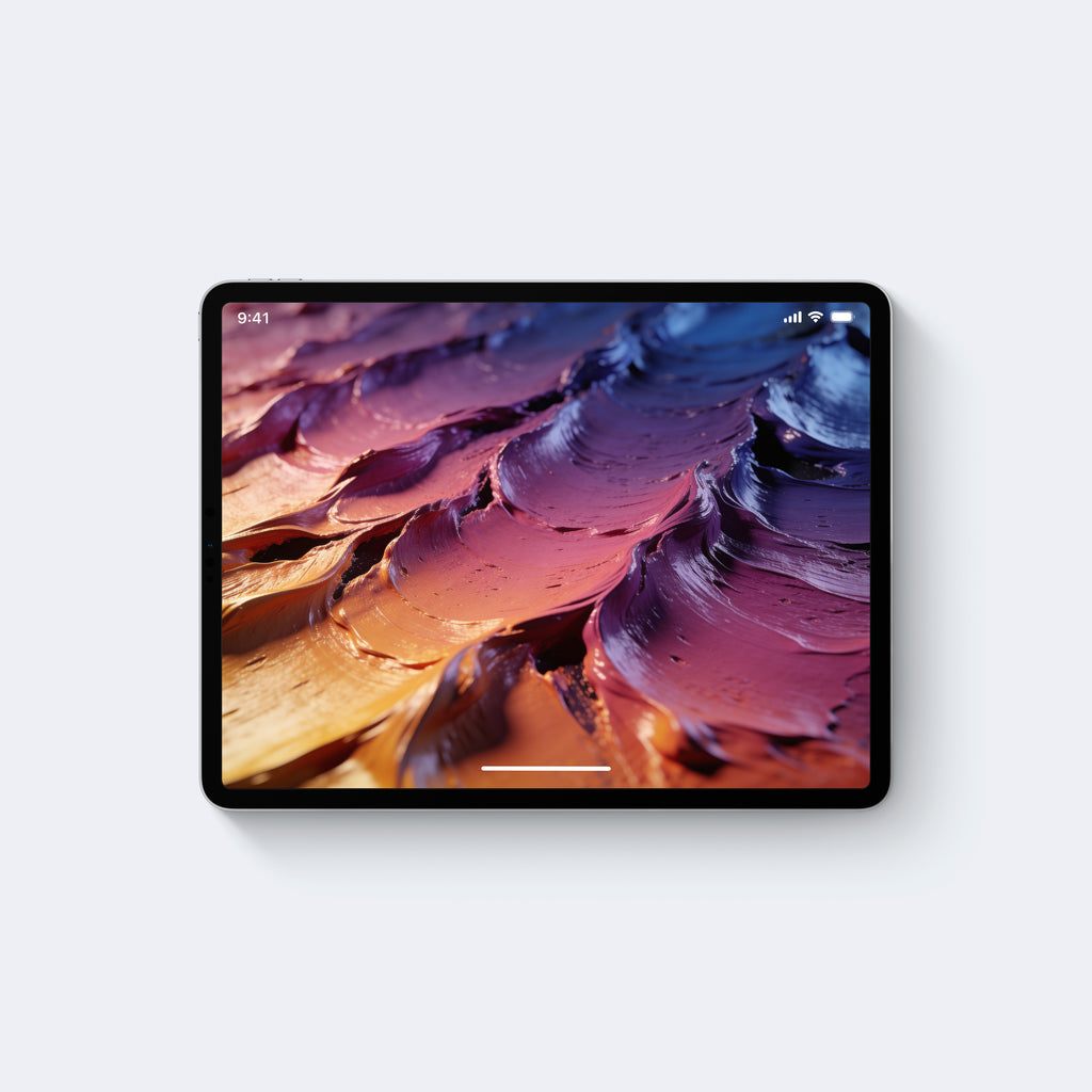 Materia — mockup iPad Pro