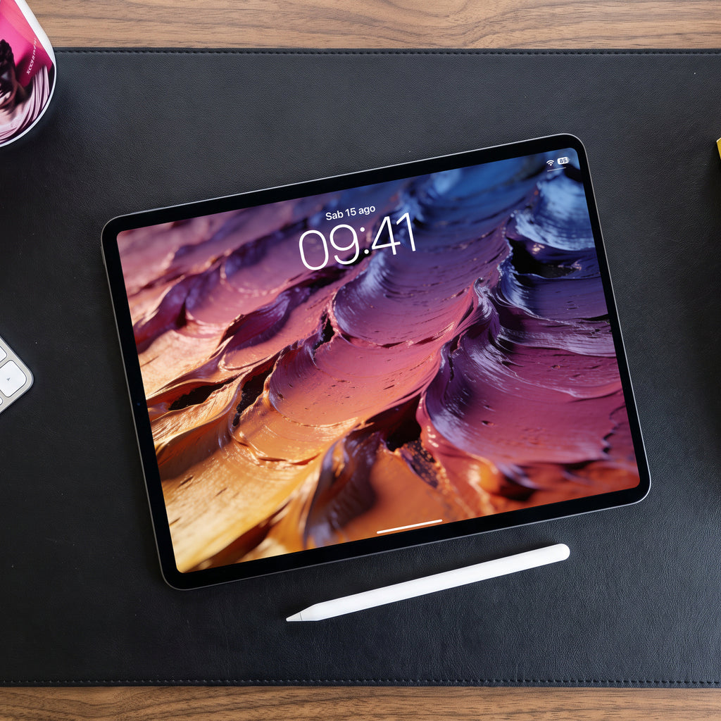 Materia — iPad, scena scrivania