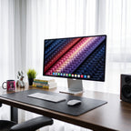 Spiga — Apple Studio Display, scena scrivania