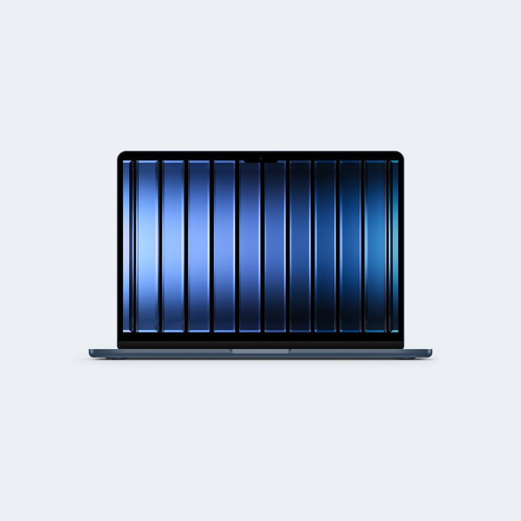 Transfinito — mockup MacBook Air
