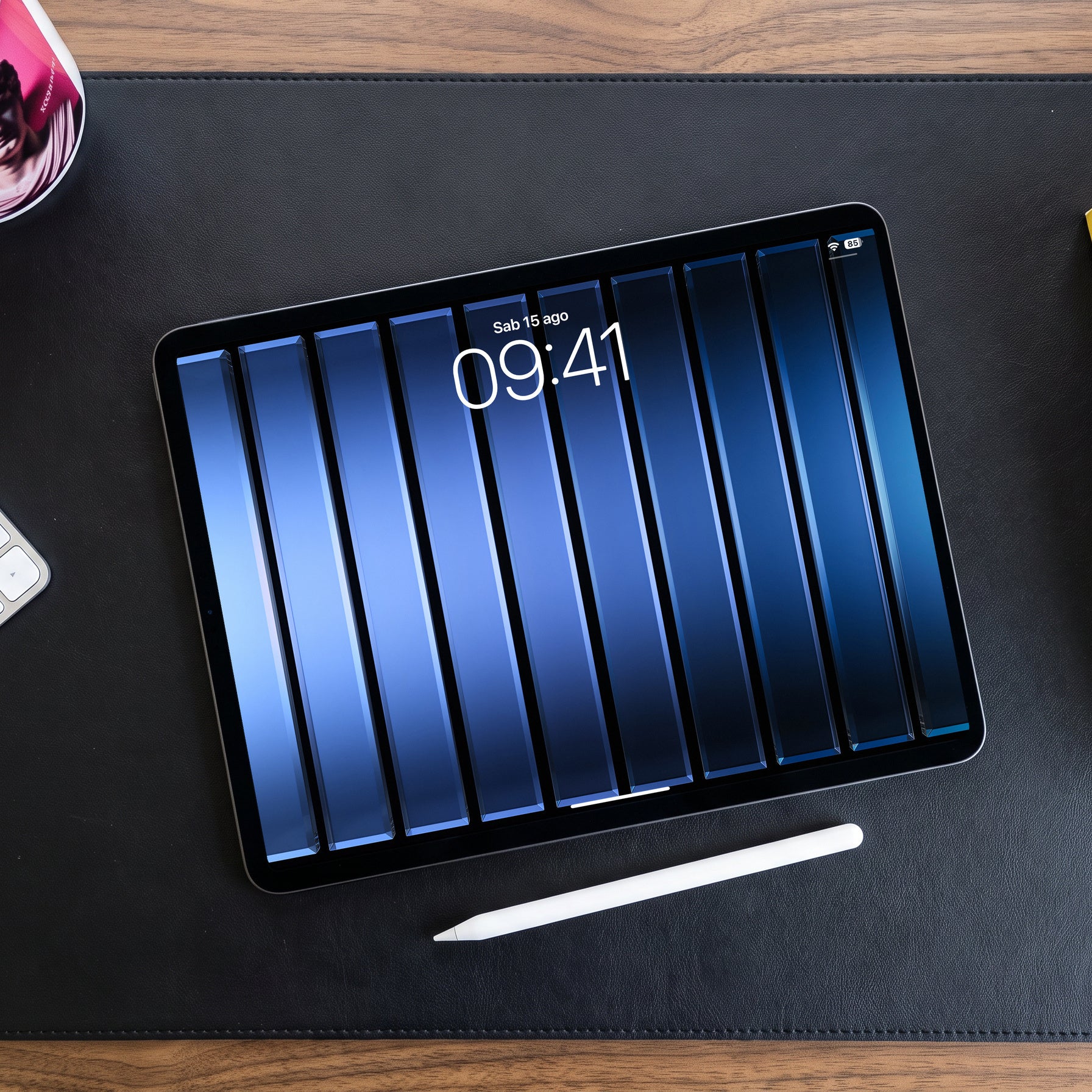 Transfinito — iPad, scena scrivania