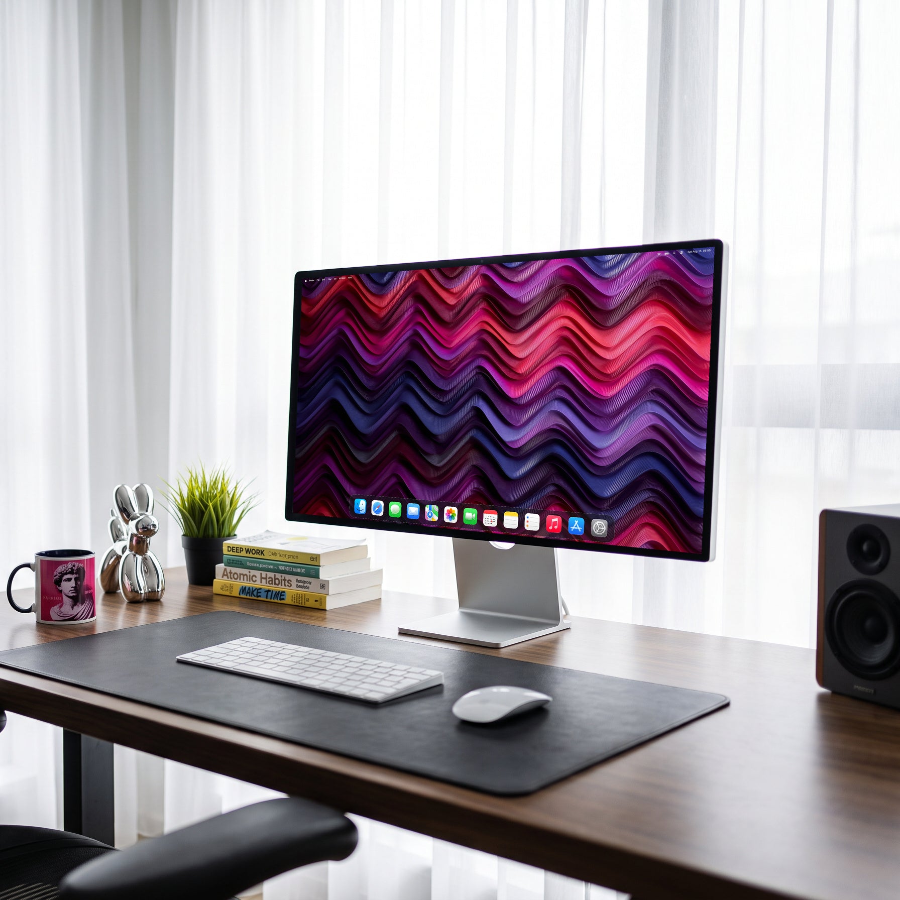 Cresta — Apple Studio Display, scena scrivania
