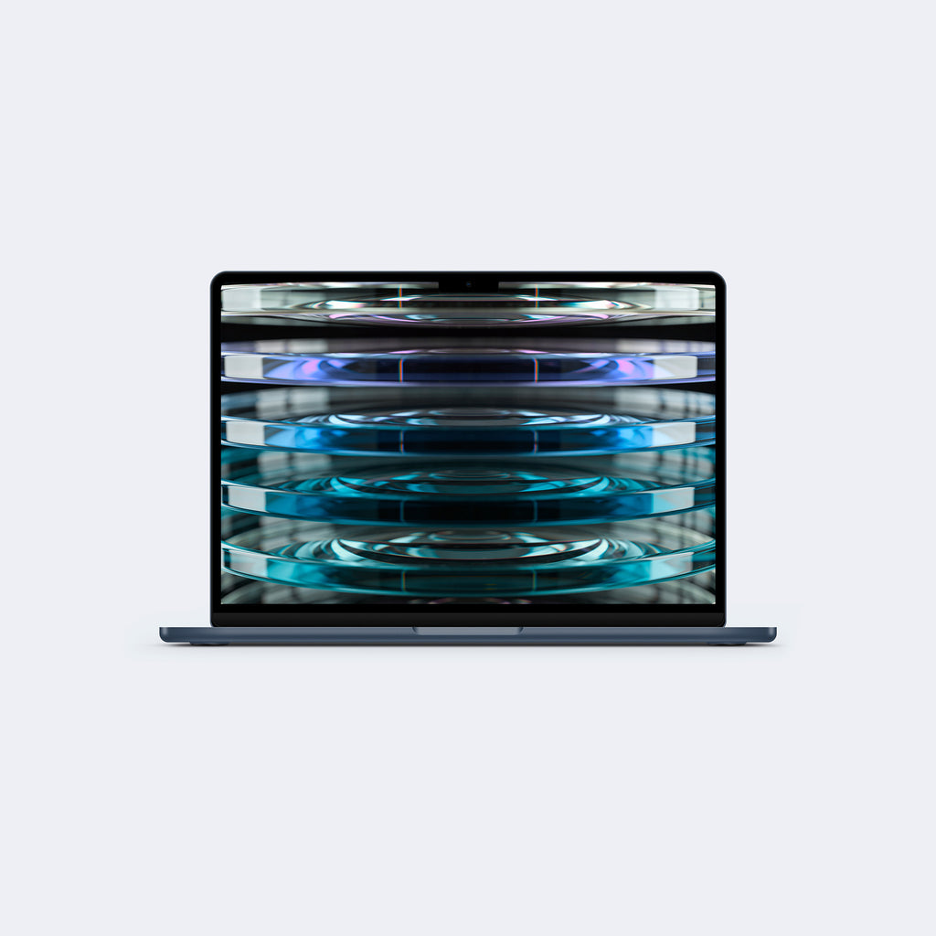Pila — mockup MacBook Air