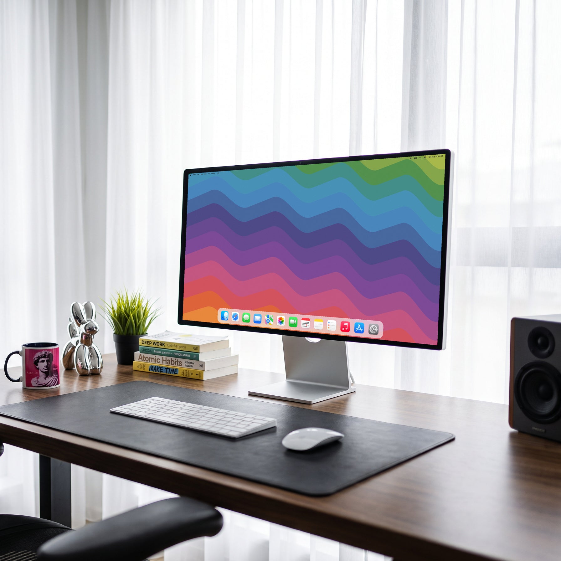 Gradino — Apple Studio Display, scena scrivania
