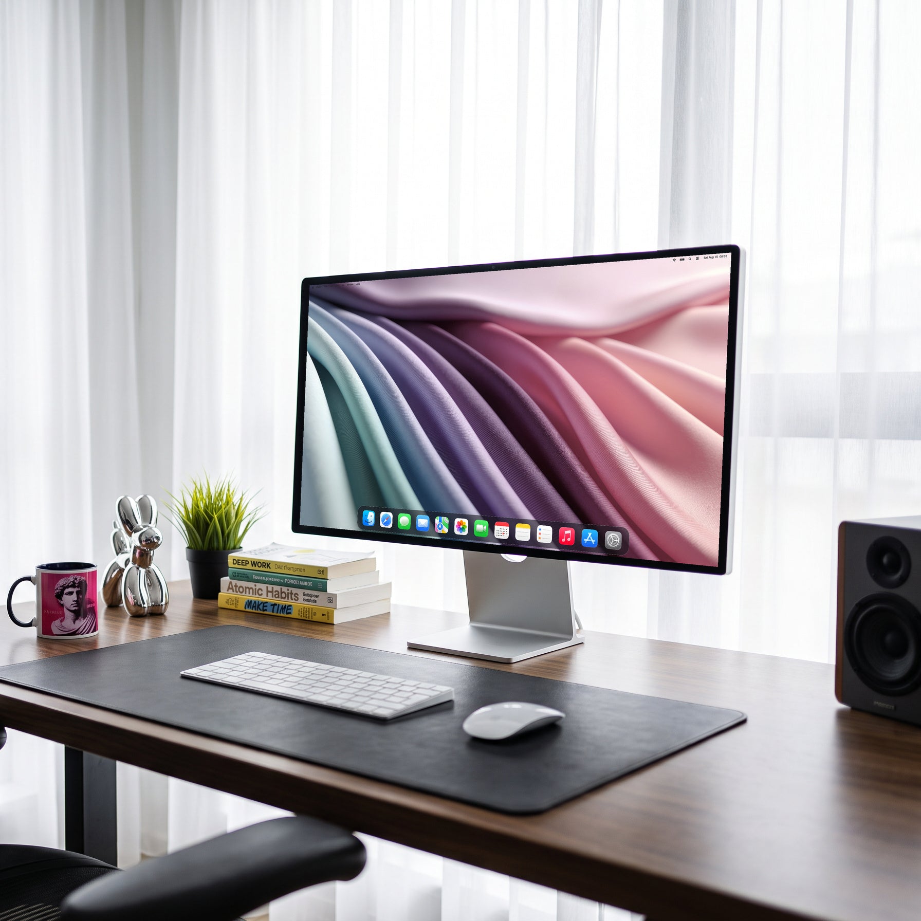 Meriggio — Apple Studio Display, scena scrivania