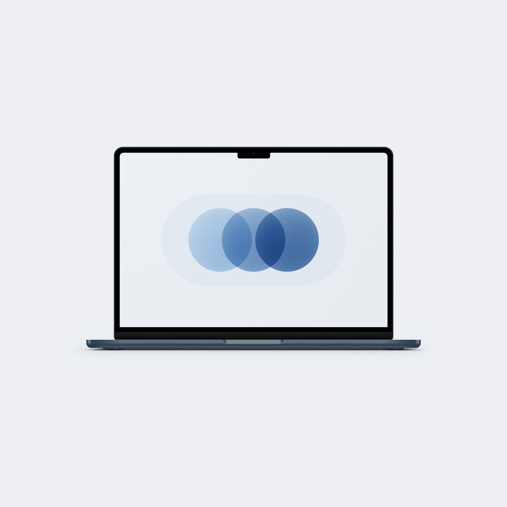 Eclisse — mockup MacBook Air