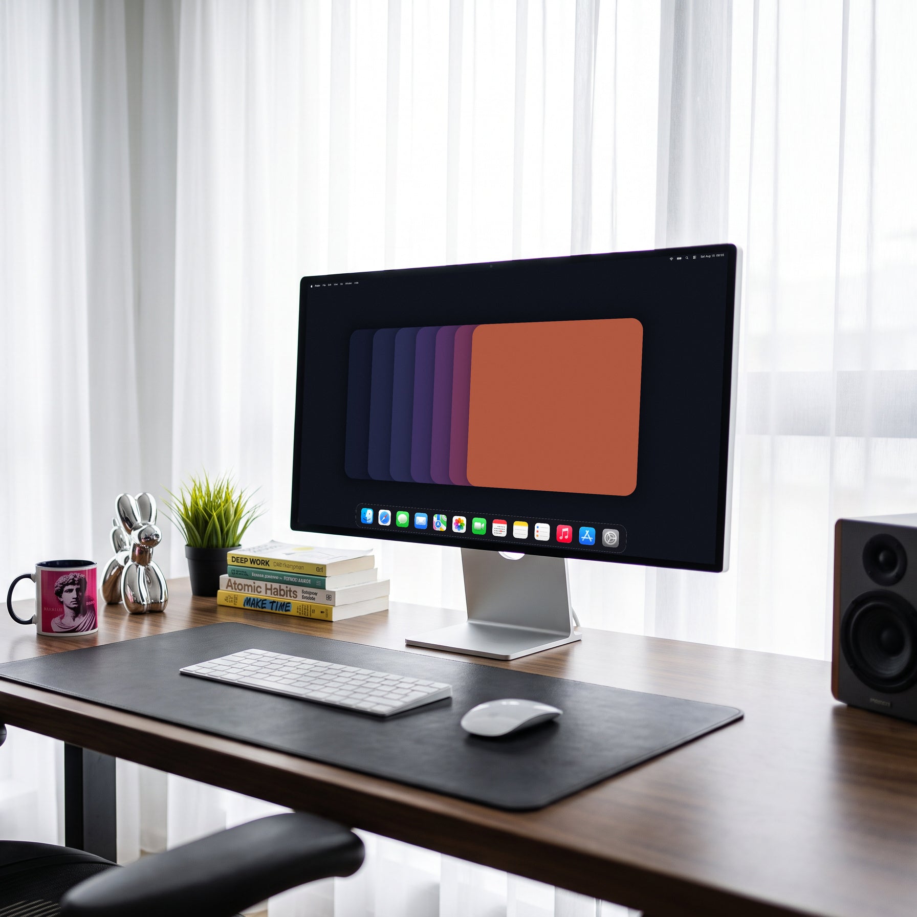 Mazzo — Apple Studio Display, scena scrivania